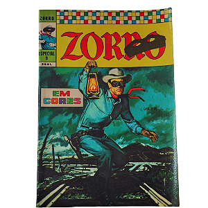 ZORRO Em Cores nº 09 - Editora EBAL