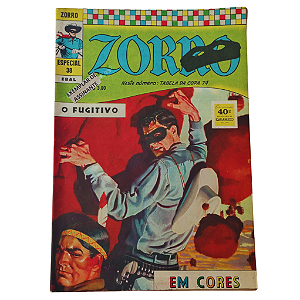 ZORRO Em Cores nº 38 - Editora EBAL