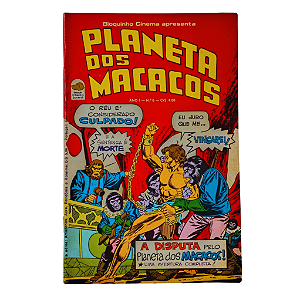 PLANETA DOS MACACOS nº 06 - Editora Bloch