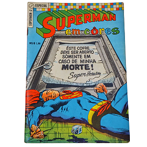 SUPERMAN EM CORES nº 2 - EDITORA EBAL
