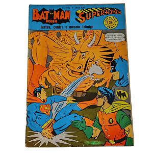 BATMAN E SUPER HOMEM nº 38 - 3ª Série - Editora EBAL