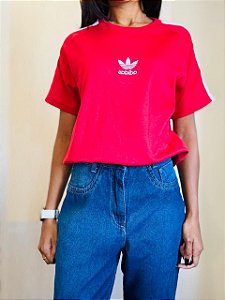 camiseta Adidas Vermelha