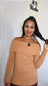 Malha Ombro a Ombro caqui