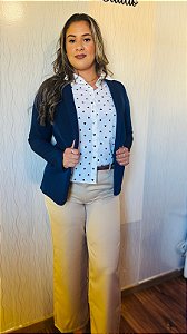 Calça Alfaiataria caqui