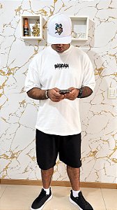 Camiseta Masculina Balenciaga Overzide GG