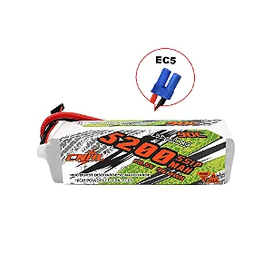Bateria Lipo CNHL Racing Series 5200mAh 18.5V 5S 90C com ficha EC5