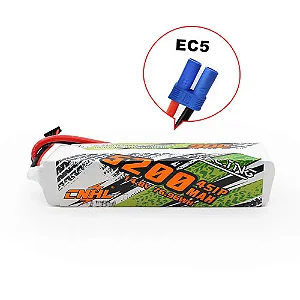 Bateria Lipo CNHL Racing Series 5200mAh 14.8V 4S 90C com ficha EC5