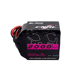 Bateria Lipo CNHL Black Series 2000mAh 22.2V 6S 100C com ficha XT60