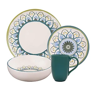 Aparelho de Jantar 16 peças Flat Nisa