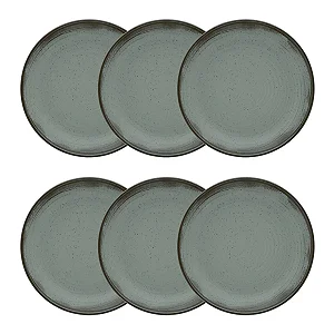 Jogo de 6 Pratos Fundos 20,5 Cm Flat Pacífico