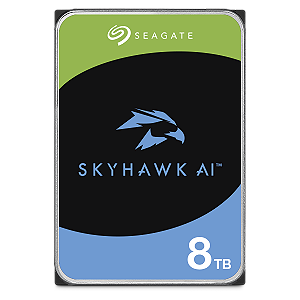 HD Seagate 8TB SkyHawk AI Surveillance 3.5" SATA 3 7200RPM - ST8000VE001