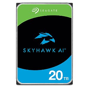 HD Seagate 20TB SkyHawk AI Surveillance 3.5" SATA 3 512MB 7200RPM - ST20000VE003
