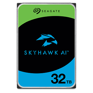 HD Seagate 32TB SkyHawk AI Surveillance 3.5" SATA 3 512MB 7200RPM - ST32000VE000