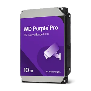 HD Western Digital Purple Pro 10TB WD102PURP 3.5 SATA III