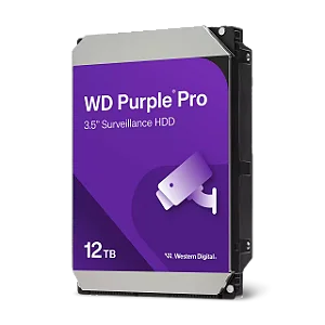 HD Western Digital Purple Pro 12TB WD122PURP 3.5 SATA III
