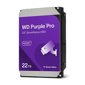 HD Western Digital Purple Pro 22TB WD221PURP 3.5 SATA III