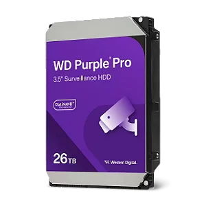 HD Western Digital Purple Pro 26TB WD260PURP 3.5 SATA III