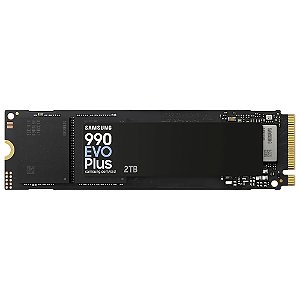 SSD Interno Samsung 990 EVO Plus 2TB M.2 2280 NVMe PCIe 4.0/5.0 7250MB/s - MZ-V9S2T0B/AM