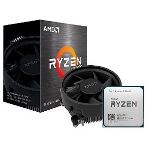 Processador AMD Ryzen 5 5600G 4.4GHz Turbo 6 Cores 12 Threads 19MB Cache AM4 Vídeo Integrado Box - 100-100000252BOX