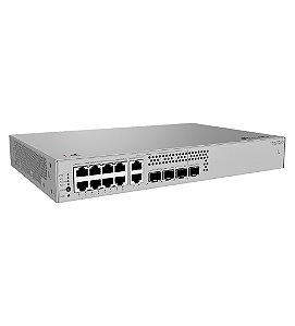 Switch Gerenciável Huawei eKit S220S-10PN4JX-AC L2 8 Portas PoE+ 2.5G 2 Slots 10G SFP+ Fanless - 98012475