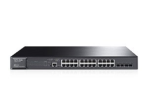Switch Gerenciável TP-Link JetStream TL-SG3428MP L2+ 24 Portas Gigabit PoE+ 384W e 4 Slots SFP