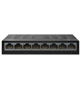 Switch TP-Link LS1008G 8 Portas Gigabit 10/100/1000Mbps Plug and Play