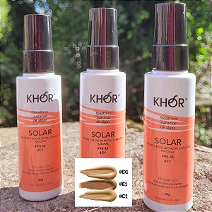 Protetor Solar Físico Com Cor FPS35 60g