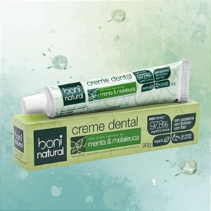 Creme Dental Menta e Melaleuca 90g