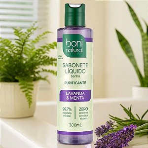 Sabonete Líquido Lavanda e Menta 300ml