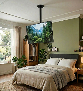 Instalação de Suporte de TV no Teto