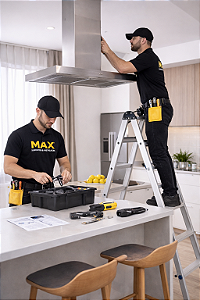 Instalação de Coifa de Ilha