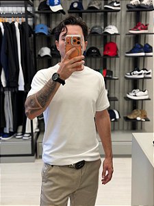Camiseta Slim - Branco