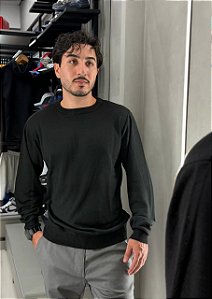Suéter Basic - Preto