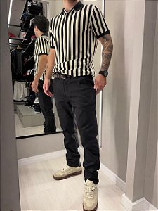 Calça Slim - Preto