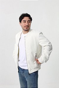 Jaqueta Casstro com Zíper - Off White