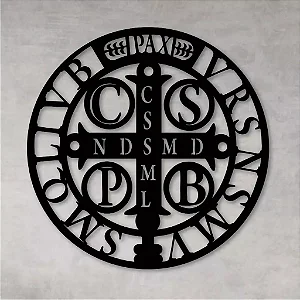 Quadro Decorativo Medalha de São Bento