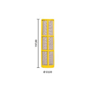 Elemento Filtrante 197 x 53 mm (M501)