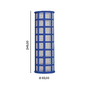 Elemento Filtrante 246 x 82 mm (M695)