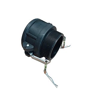 Engate Rápido Camlock Tipo B300 Geoline Fêmea com Rosca Macho 3"