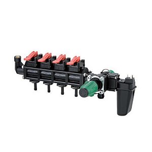 Comando Manual com Válvula By-Pass Elétrica 180 l/min (20 bar) sem Retorno Calibrado - Geoline