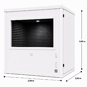 Studio Streamer Profissional 2,00 X 2,00 X 2,00 (L x C x A)