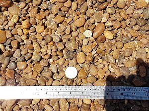 Seixo de Rio Marrom Numero 0