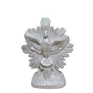 Divino Espirito Santo,  16cm, Gesso, Peça Única, Artesanal, Decoração Religiosa