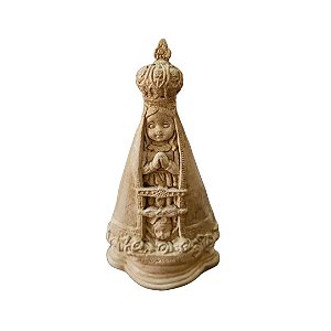 Nossa Senhora Criança, 15cm, Gesso, Peça Única, Decoração Religiosa