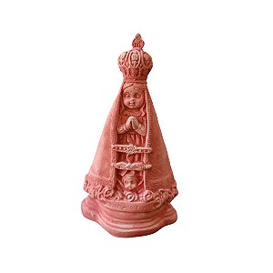 Nossa Senhora Criança, 15cm, Gesso, Peça Única, Decoração Religiosa