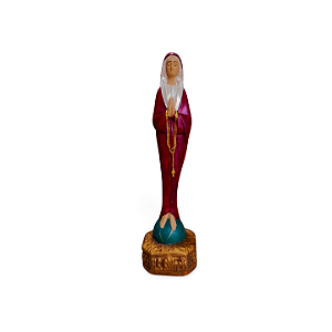 Nossa Senhora do Silêncio 20cm em Gesso – Imagem Religiosa Artesanal