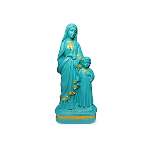 Nossa Senhora Passa à Frente 20cm em Gesso – Imagem Religiosa Artesanal