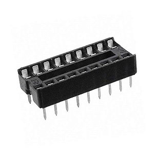 Soquete estampado * 18 pinos