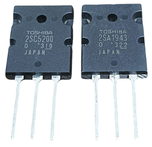 Par de Transistores Toshiba 2sc5200 / 2SA1943