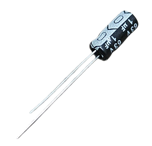 Capacitor eletrolítico 1uF x 63V